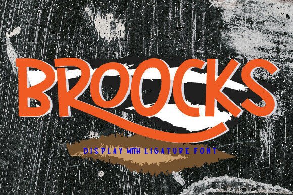 Broocks: A Bold Typography Choice for Dynamic Design
