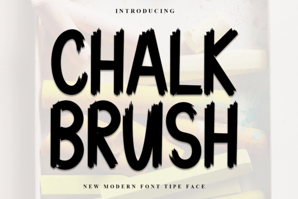 Chalk Brush: A Playful Font for Creative Projects