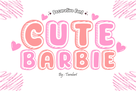 Cutebarbie Regular: A Playful Display Font Guide