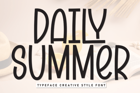 Daily Summer: A Fresh Approach to Casual Display Typography