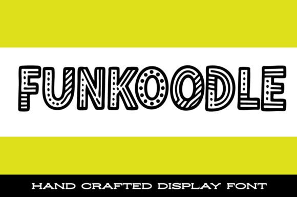 Funkoodle: A Playful Font That Turns Typography Into a Celebration