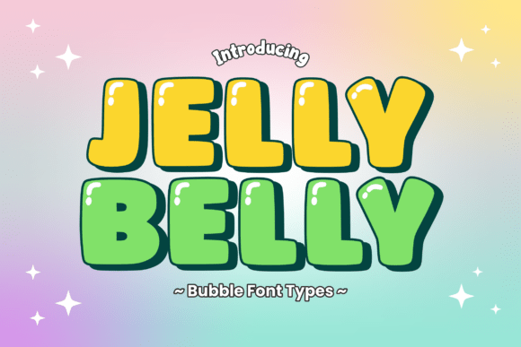 Jelly Belly: A Playful Font for Practical Design Workflows