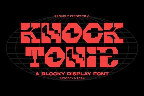 Knock Tonic: A Futuristic Font for Modern Design
