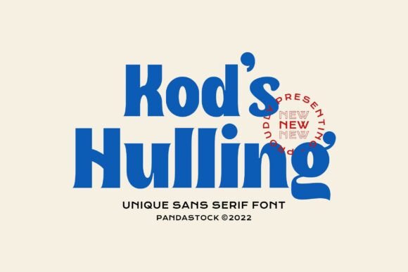 Kod S Hulling: A Bold, Retro-Inspired Font for Modern Design