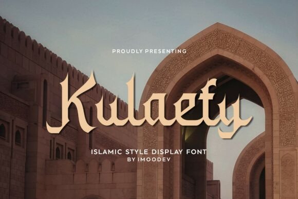Kulaefy: A Modern Islamic Font for Creative Expression