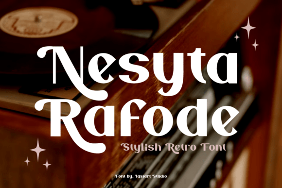 Nesyta Rafode: A Stylish Retro Font for Modern Designers