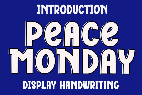 Peace Monday: Strategic Typography for Relaxed Brand Positioning