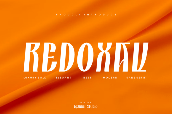 Redoxav: Redefining Modern Typography with Bold Creativity