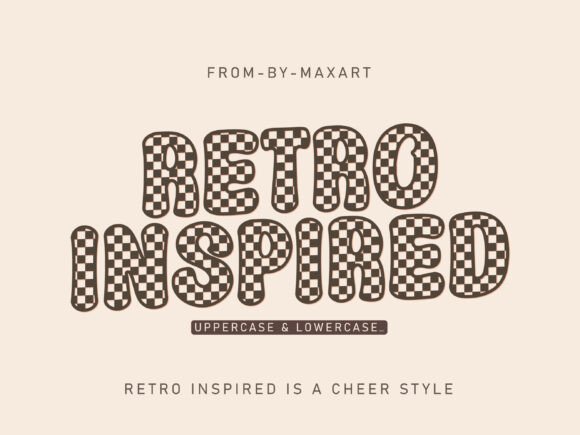 Retro Inspired: A Bold Typeface for Timeless Design