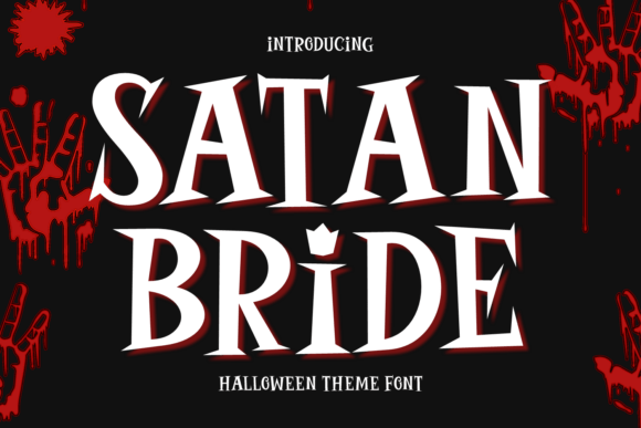 Satan Bride: Integrating a Bold Halloween Font into Your Design Workflow