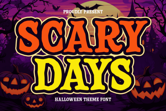 Scary Days: Evaluating a Vintage Display Font for Seasonal Design