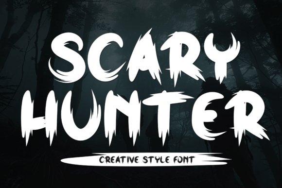 Scary Hunter: A Spooky Font for Halloween Projects