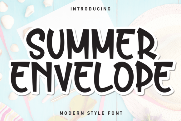 Summer Envelope: The Perfect Font for Laid-Back Style with Modern Clarity