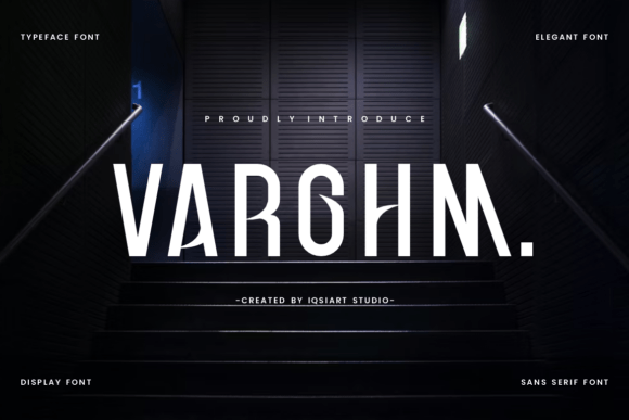 Varohm: Understanding the Modern Sans Serif Font for Luxury and Tech Branding