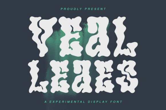 Vealleaes: The Experimental Display Font Redefining Creative Typography