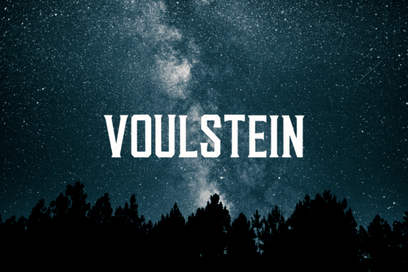 Voulstein: A Practical Typeface for Confident Brand Identity