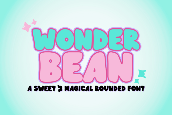 Wonderbean: The Sweet, Rounded Font That Elevates Your Creative Projects